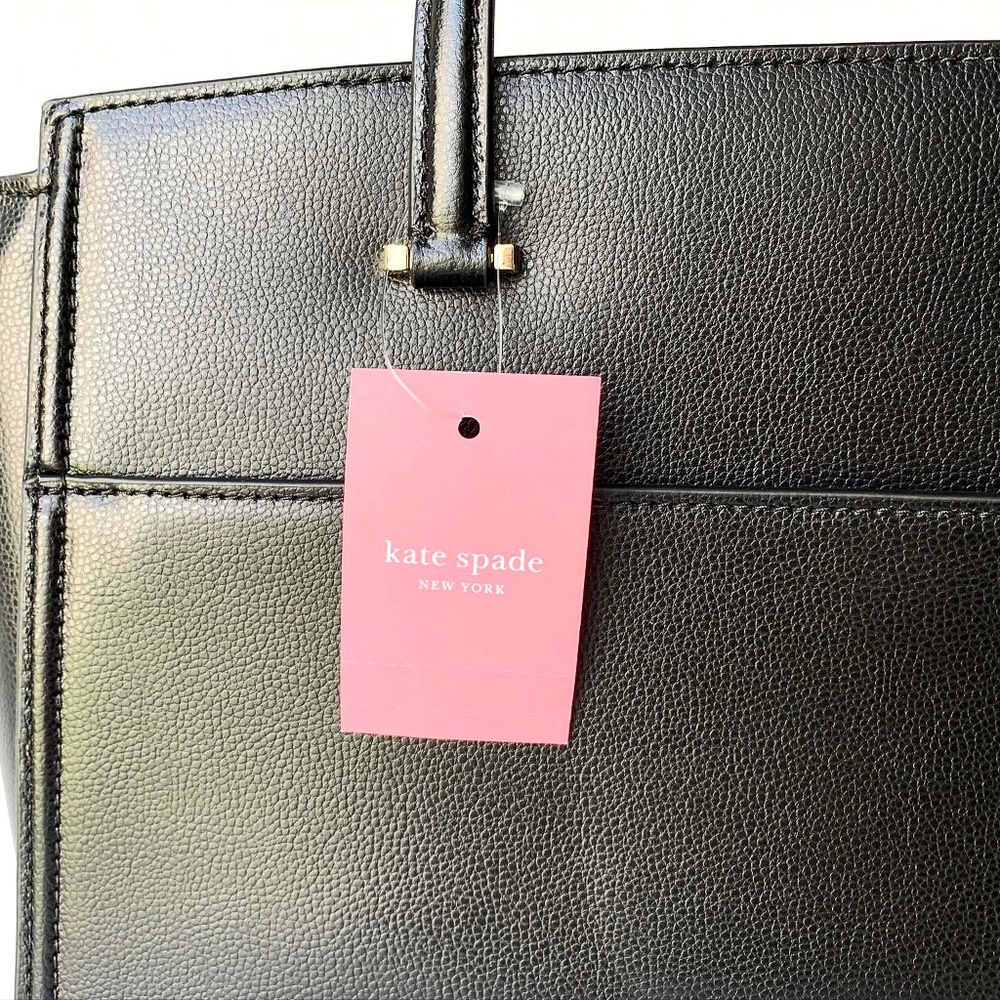 Kate Spade, Black Handbag - Picture 4 of 16